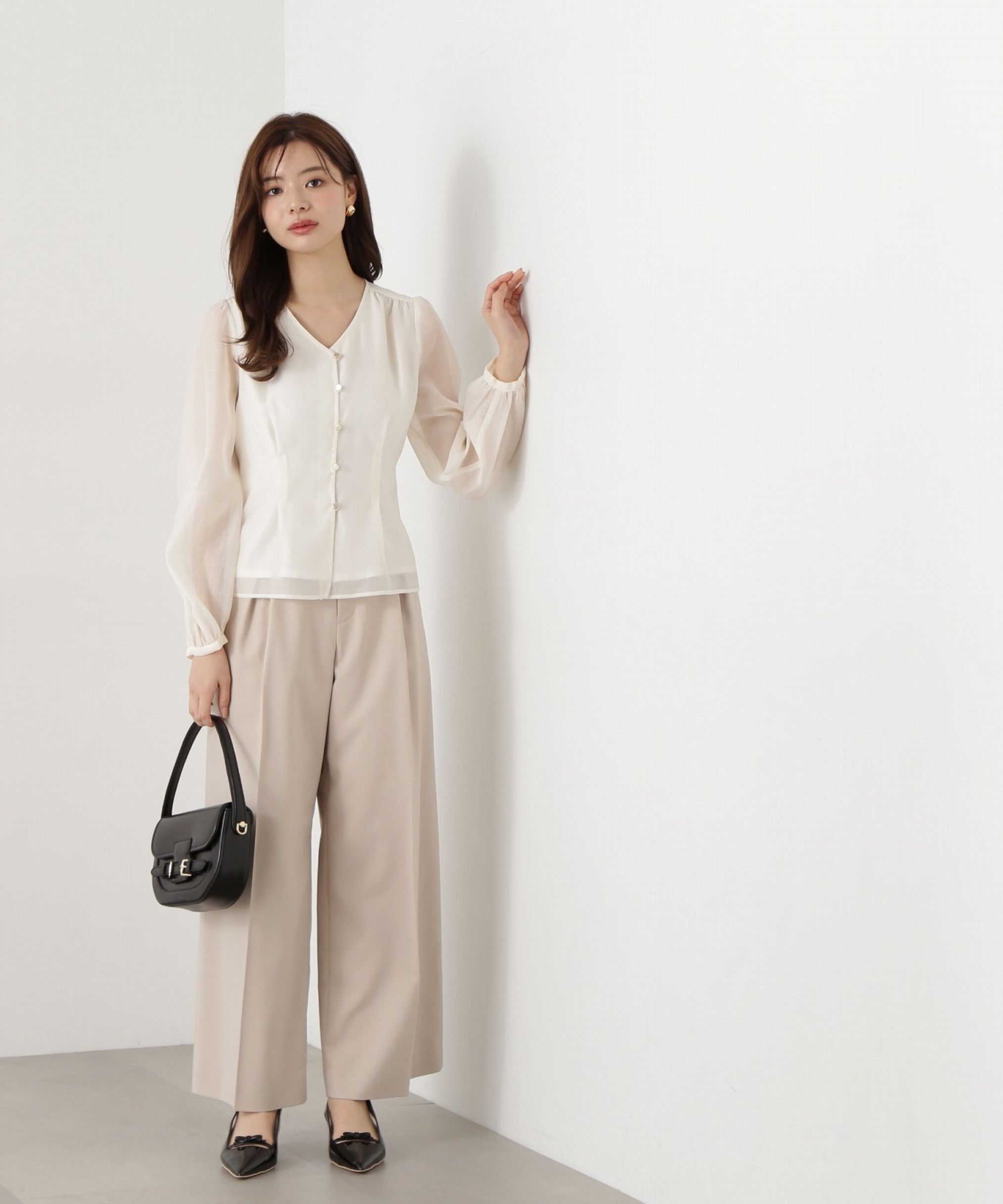 PROPORTION BODY DRESSING「ダブルタックワイドパンツ」|その他|