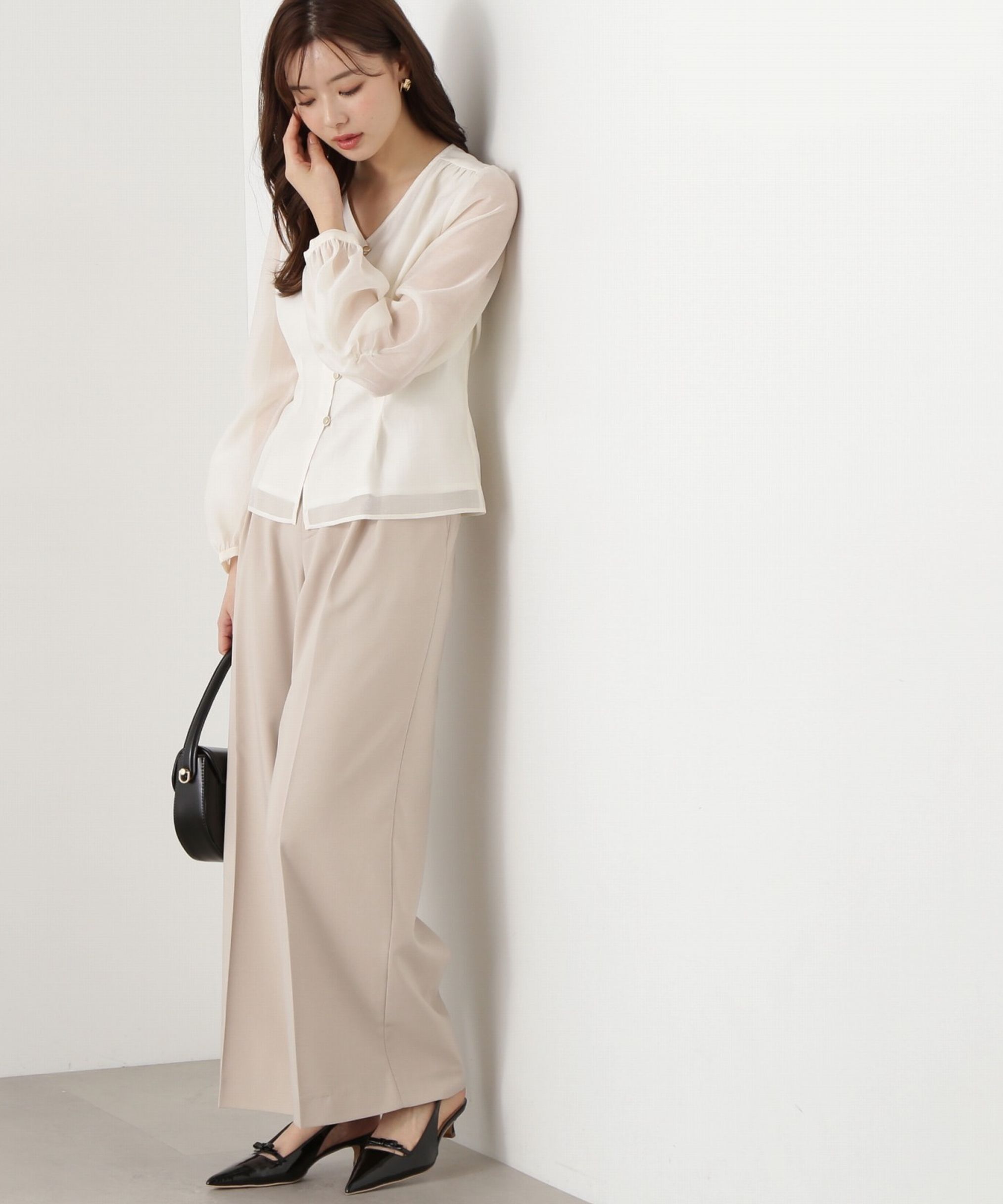 PROPORTION BODY DRESSING「ダブルタックワイドパンツ」|その他|
