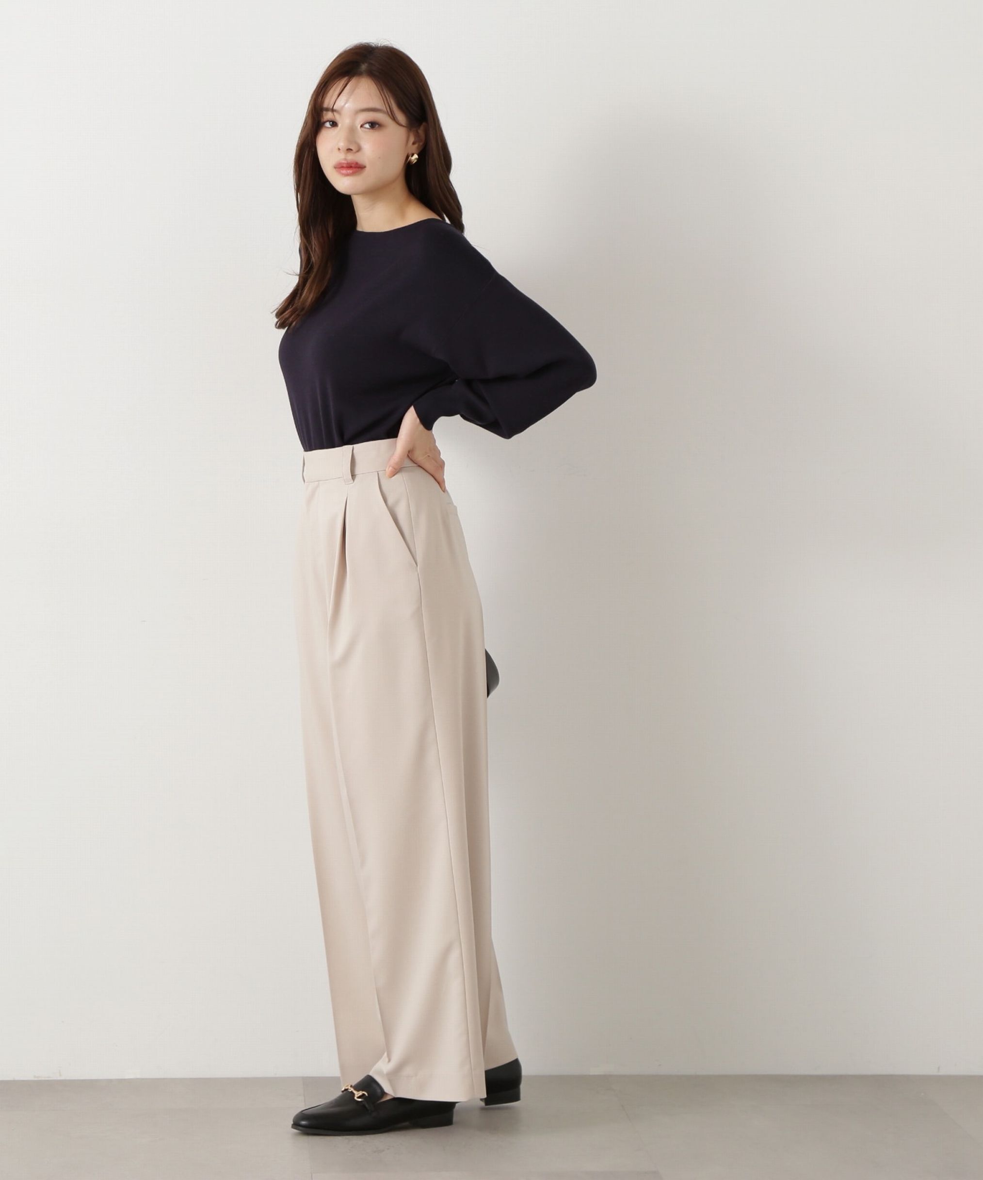 PROPORTION BODY DRESSING「ダブルタックワイドパンツ」|その他|