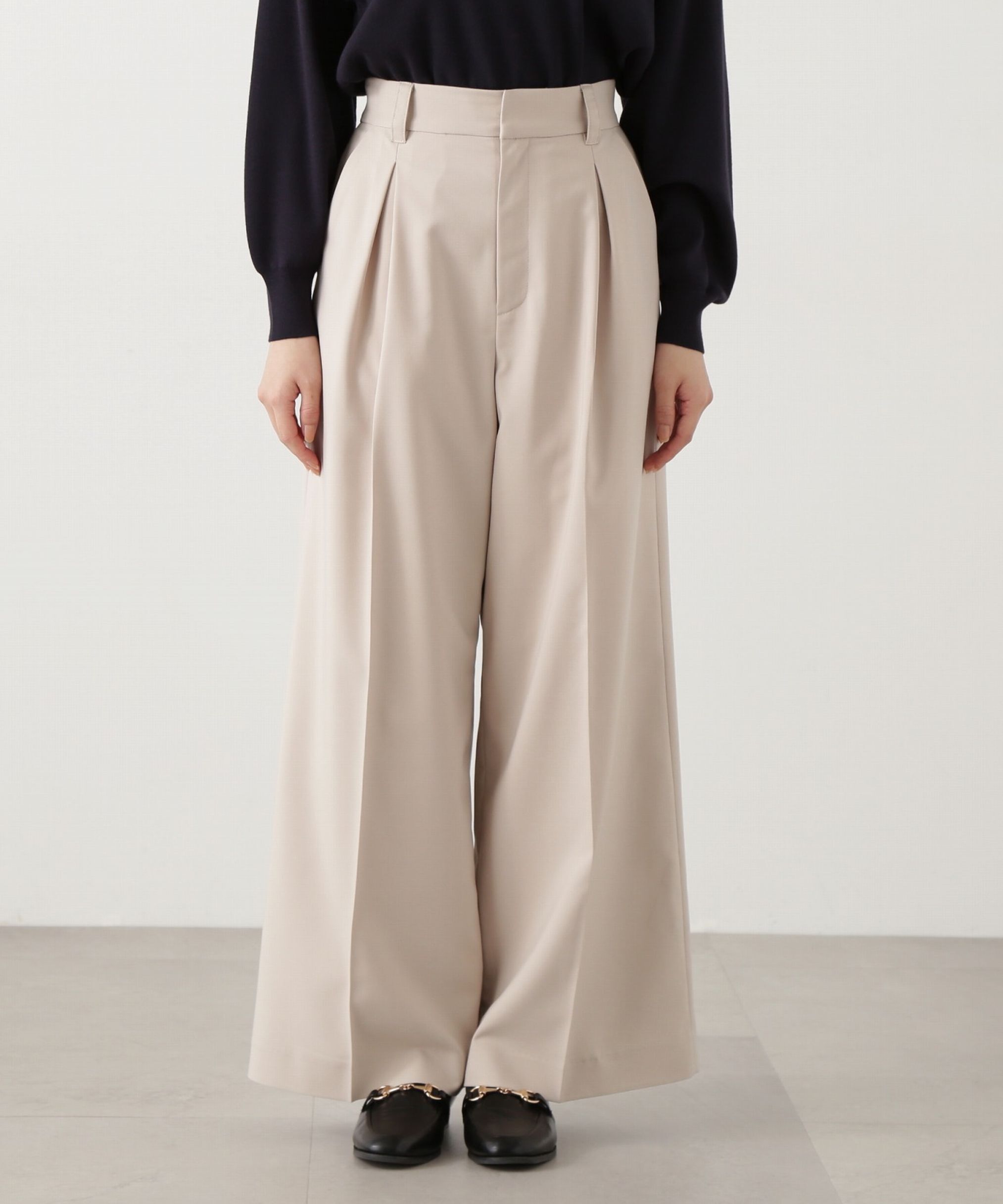 PROPORTION BODY DRESSING「ダブルタックワイドパンツ」|その他|