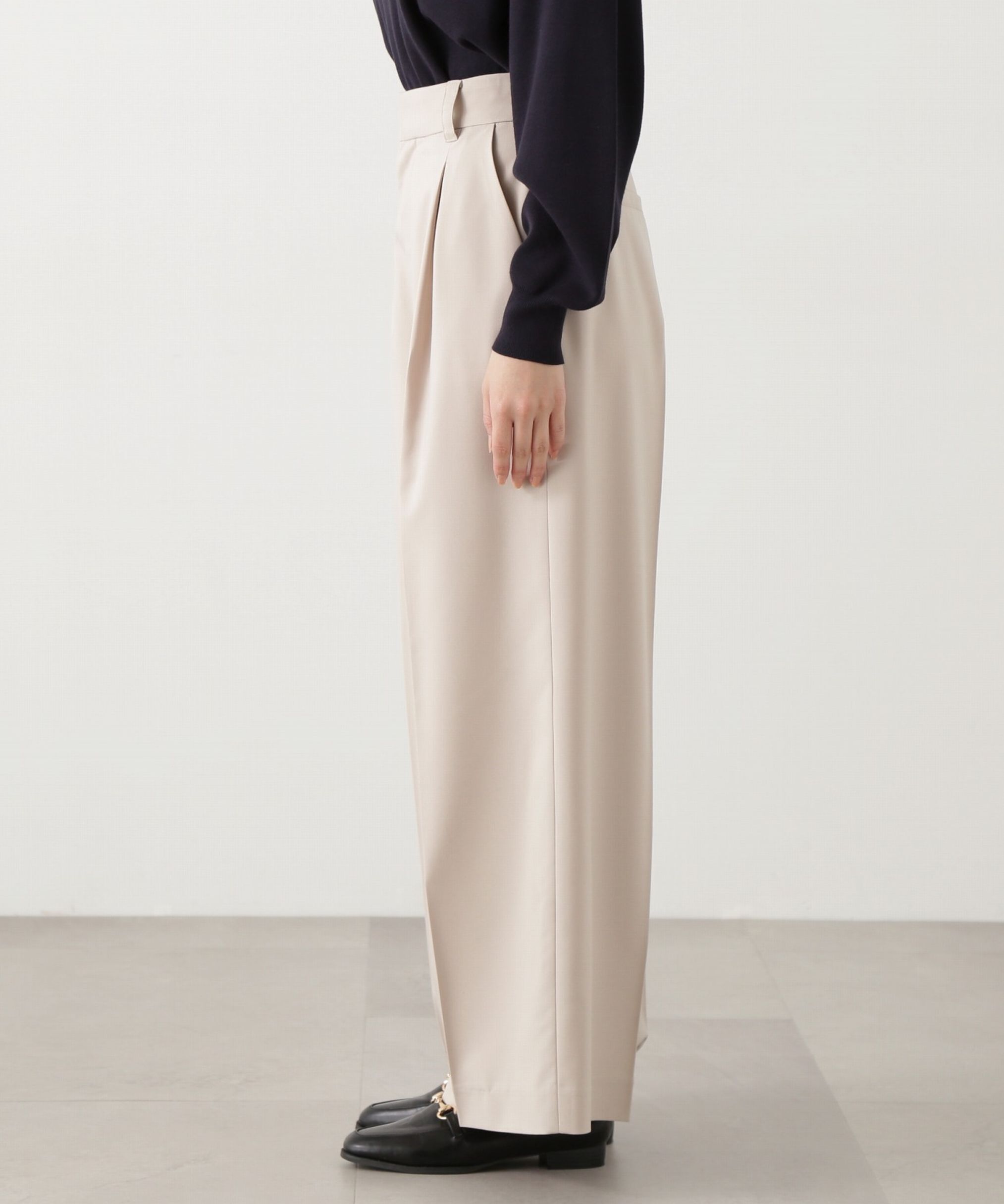 PROPORTION BODY DRESSING「ダブルタックワイドパンツ」|その他|