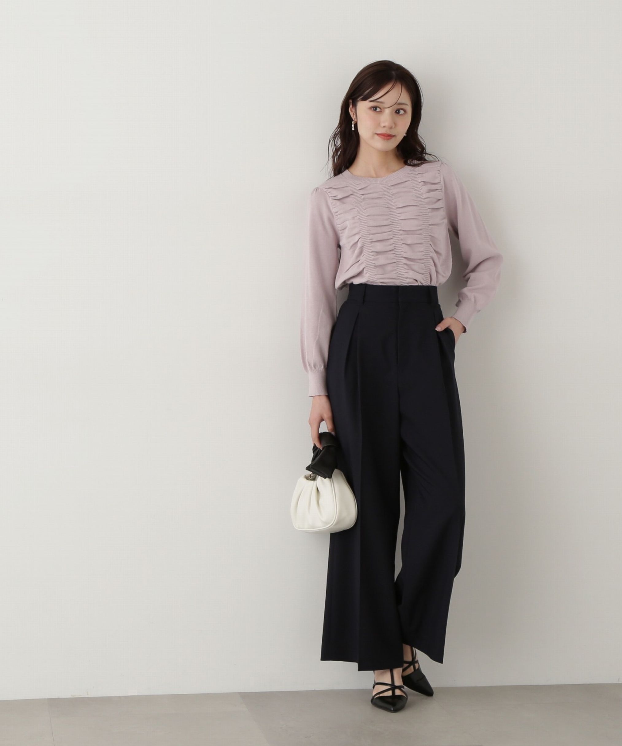 PROPORTION BODY DRESSING「ダブルタックワイドパンツ」|その他|