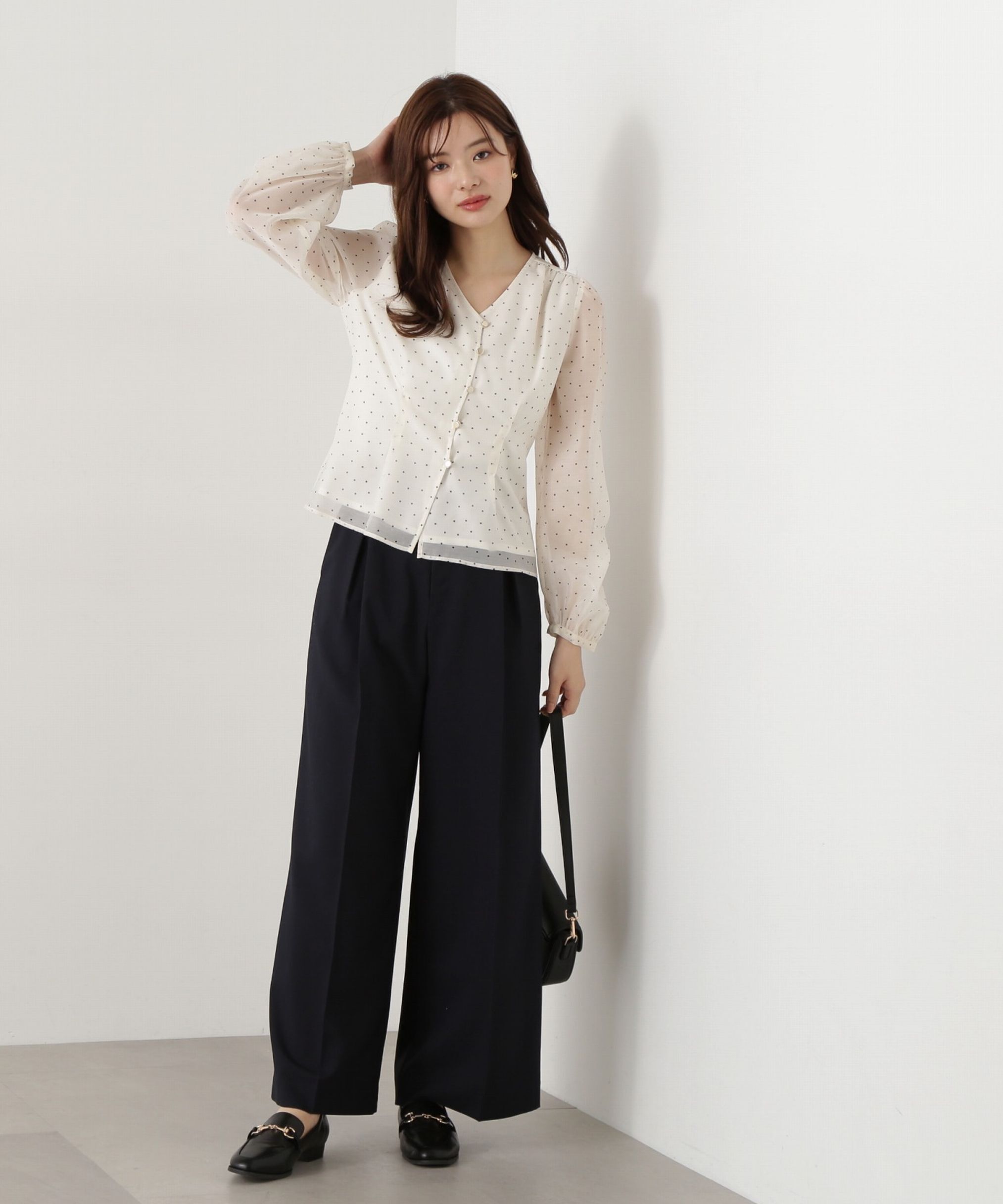 PROPORTION BODY DRESSING「ダブルタックワイドパンツ」|その他|