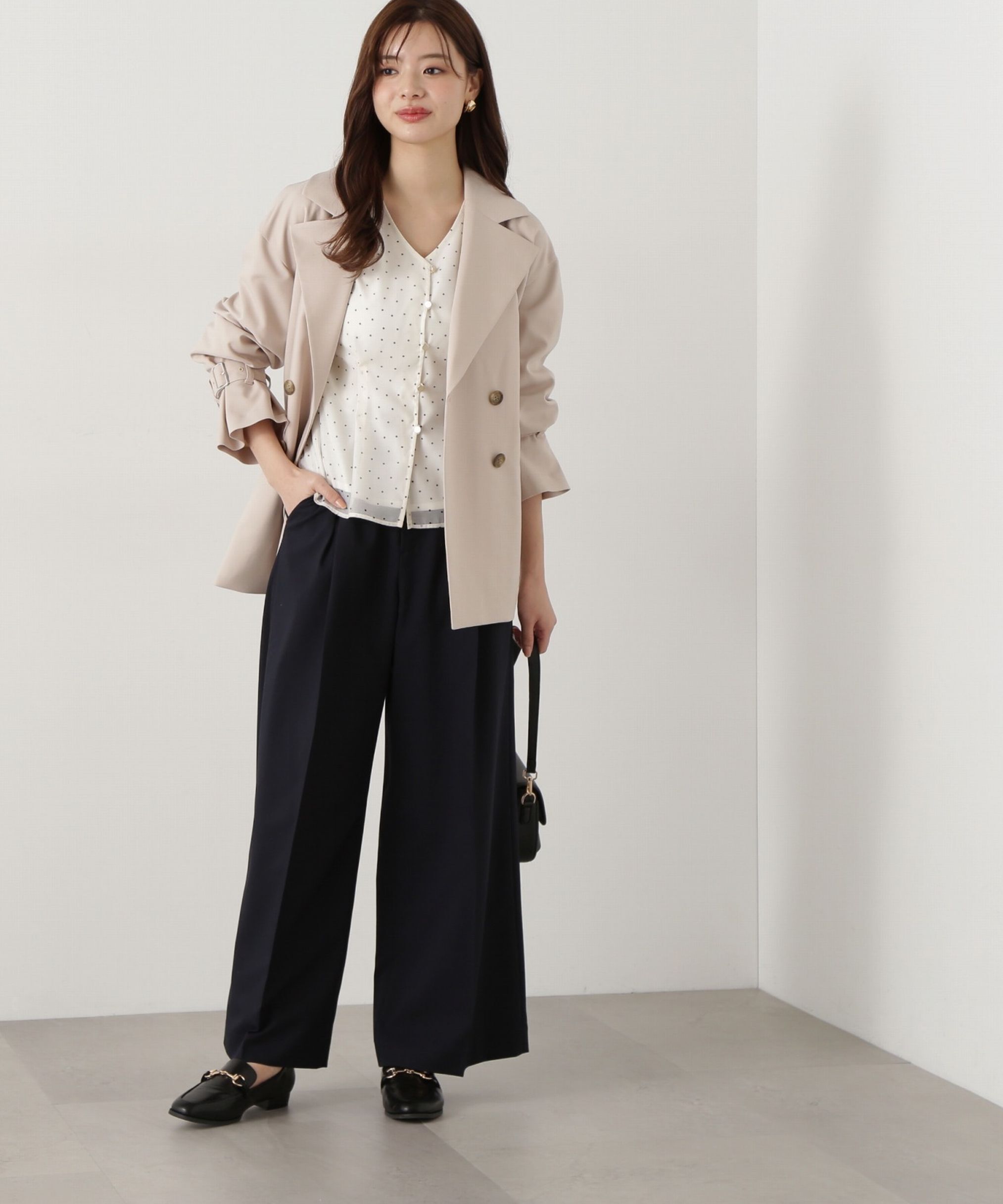 PROPORTION BODY DRESSING「ダブルタックワイドパンツ」|その他|