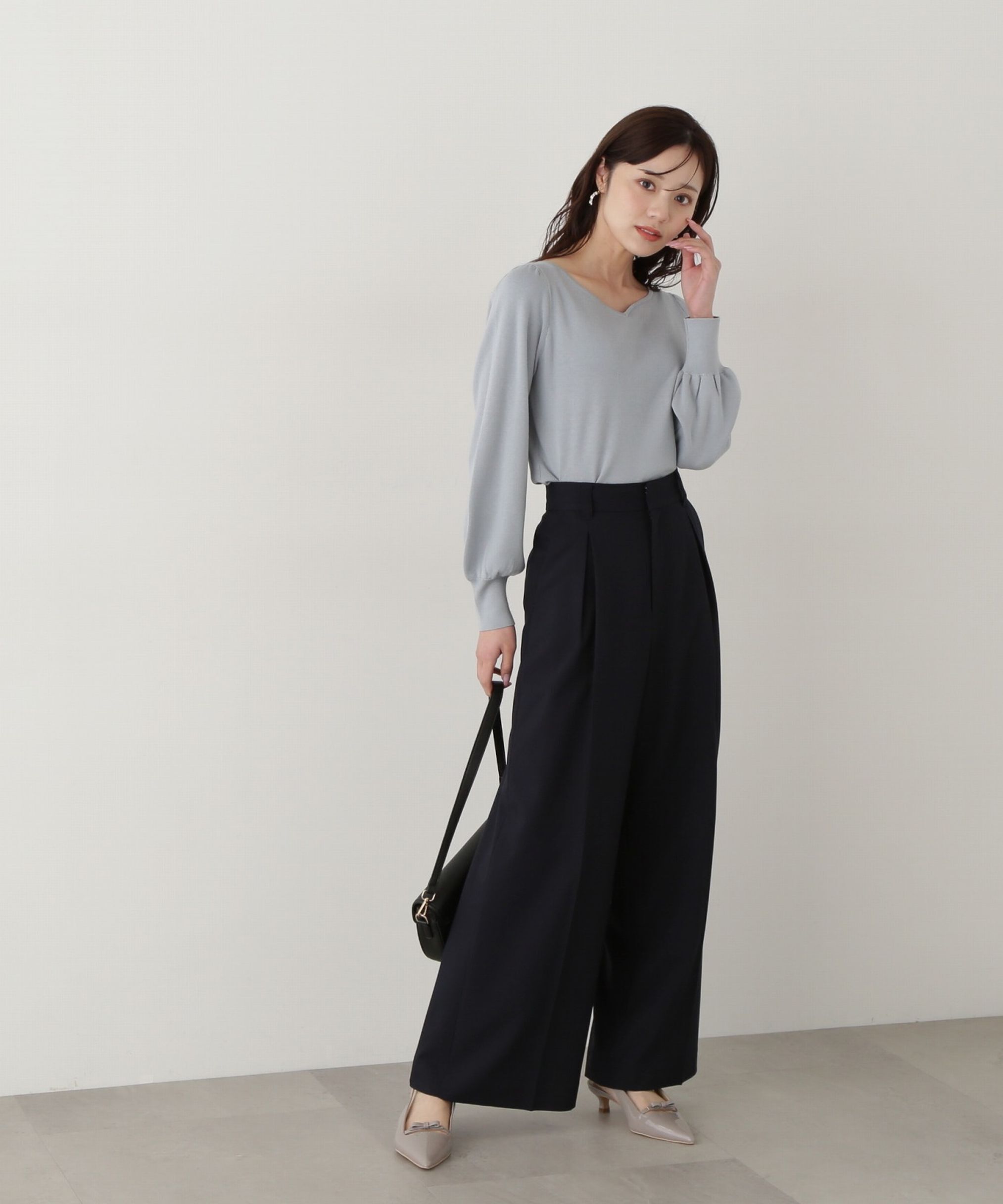 PROPORTION BODY DRESSING「ダブルタックワイドパンツ」|その他|
