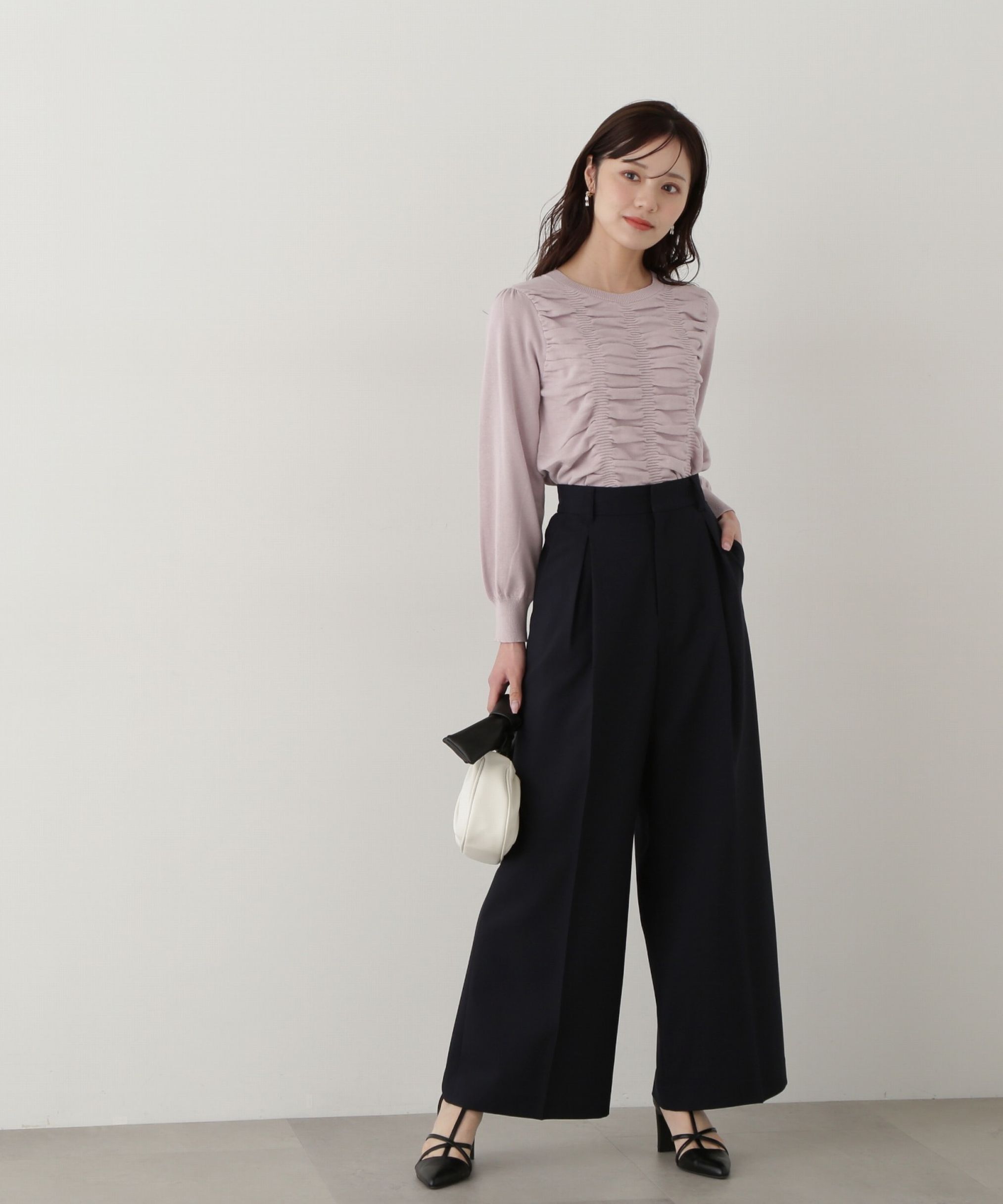 PROPORTION BODY DRESSING「ダブルタックワイドパンツ」|その他|