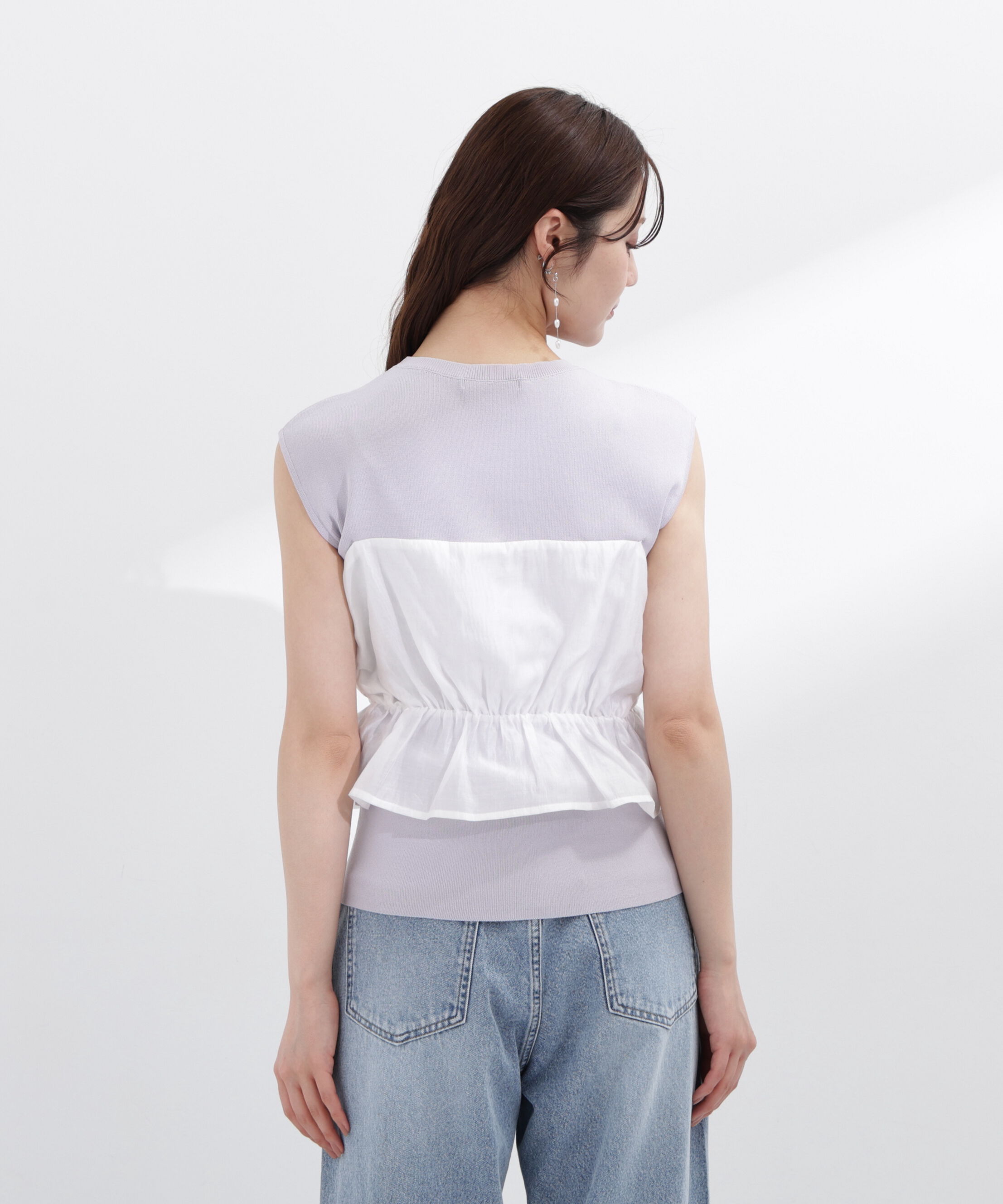 PROPORTION BODY DRESSING「ビスチェ付きニットトップス26SS」|ニット・セーター|