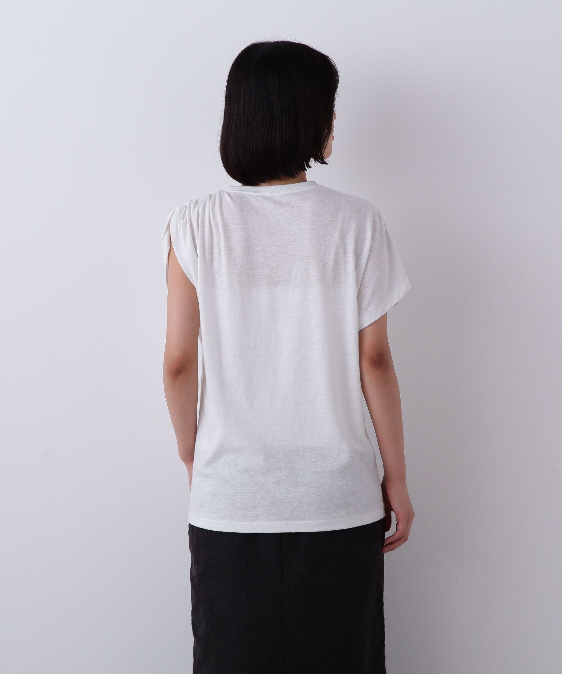 YLEVE 「YLEVE / TETRON COTTON SLUB YARN JERSEY SLEEVELESS PULLOVER」|Tシャツ・カットソー|