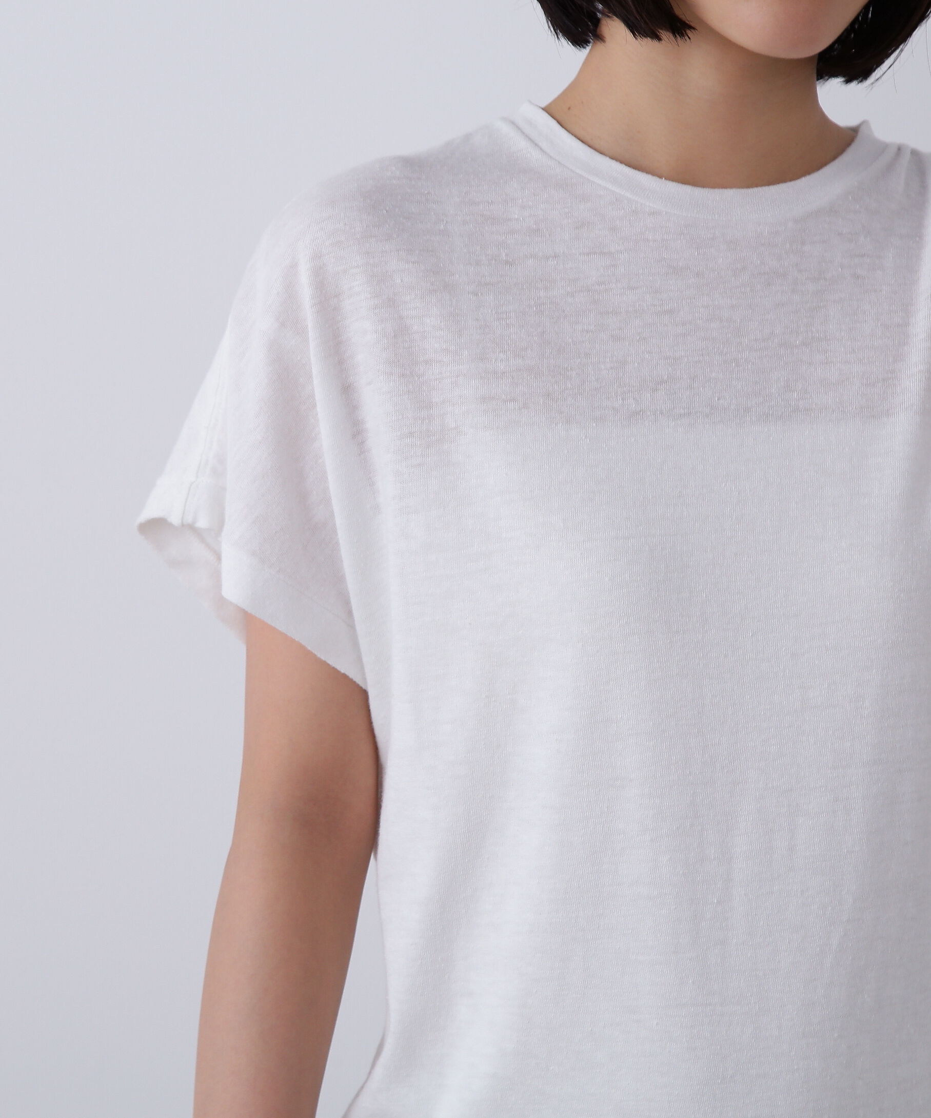 YLEVE 「YLEVE / TETRON COTTON SLUB YARN JERSEY SLEEVELESS PULLOVER」|Tシャツ・カットソー|