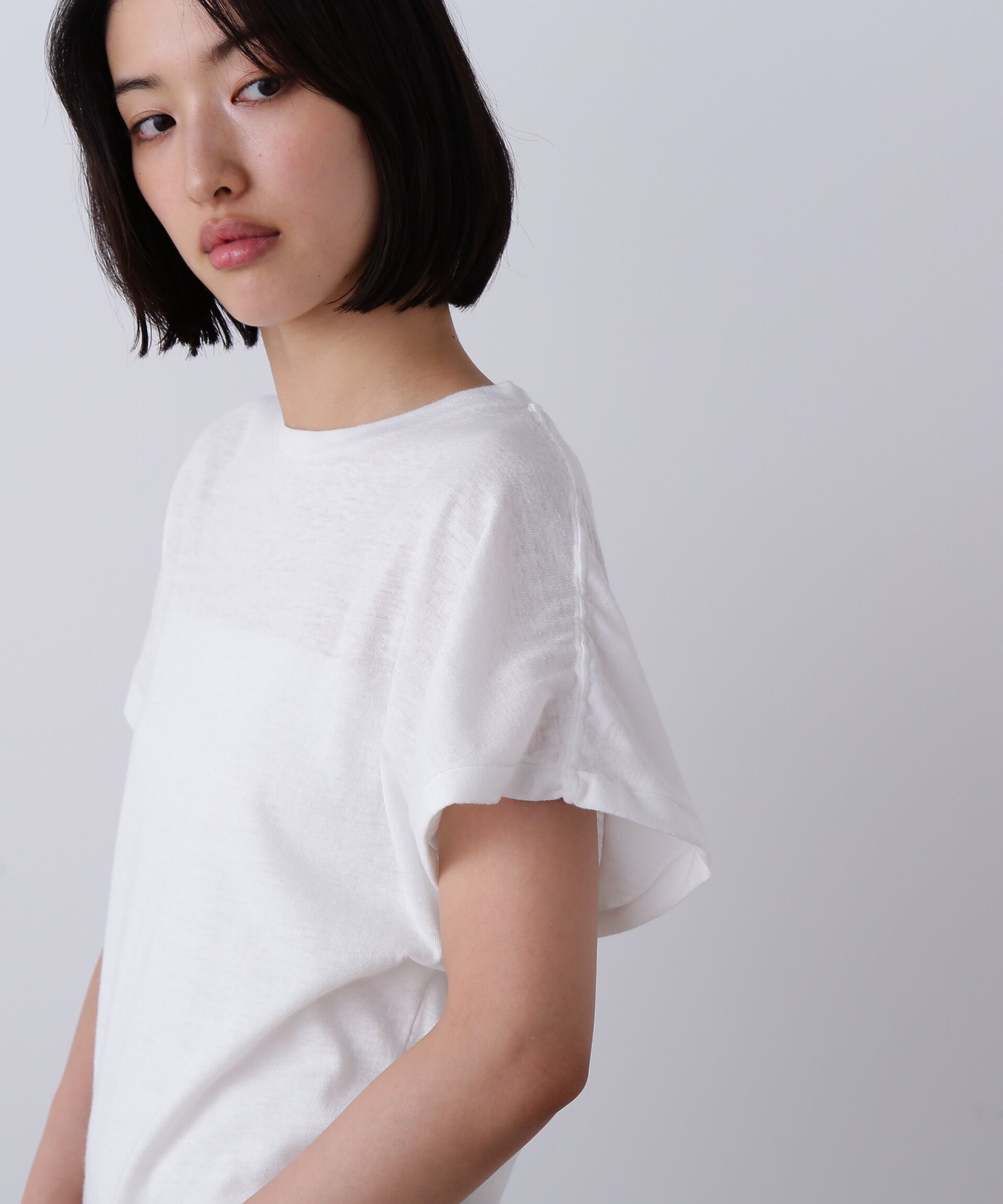YLEVE 「YLEVE / TETRON COTTON SLUB YARN JERSEY SLEEVELESS PULLOVER」|Tシャツ・カットソー|