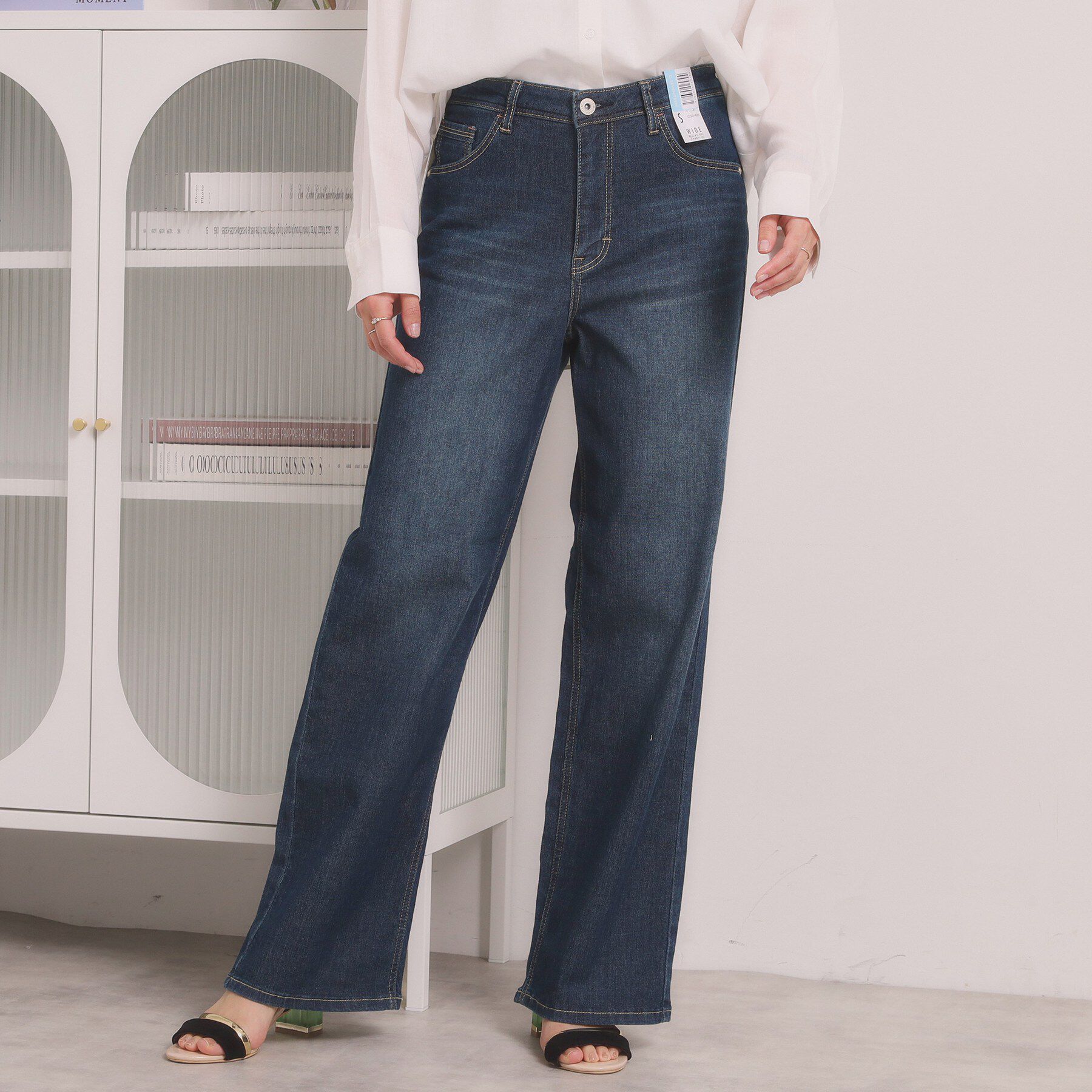 ITS&rsquo;DEMO「＜EDWIN＞ COOL WIDE PANTS【吸水速乾】」|デニム|