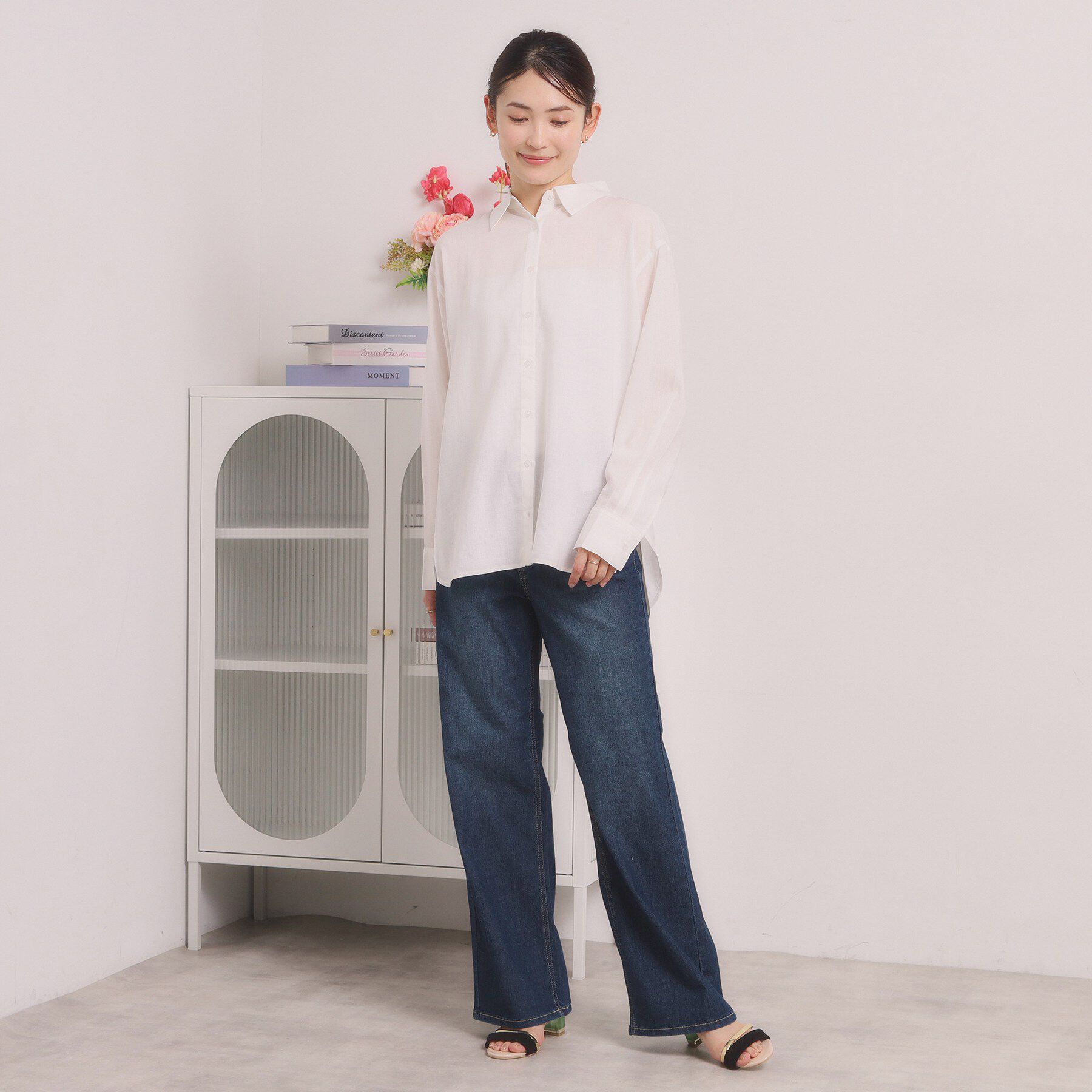 ITS&rsquo;DEMO「＜EDWIN＞ COOL WIDE PANTS【吸水速乾】」|デニム|