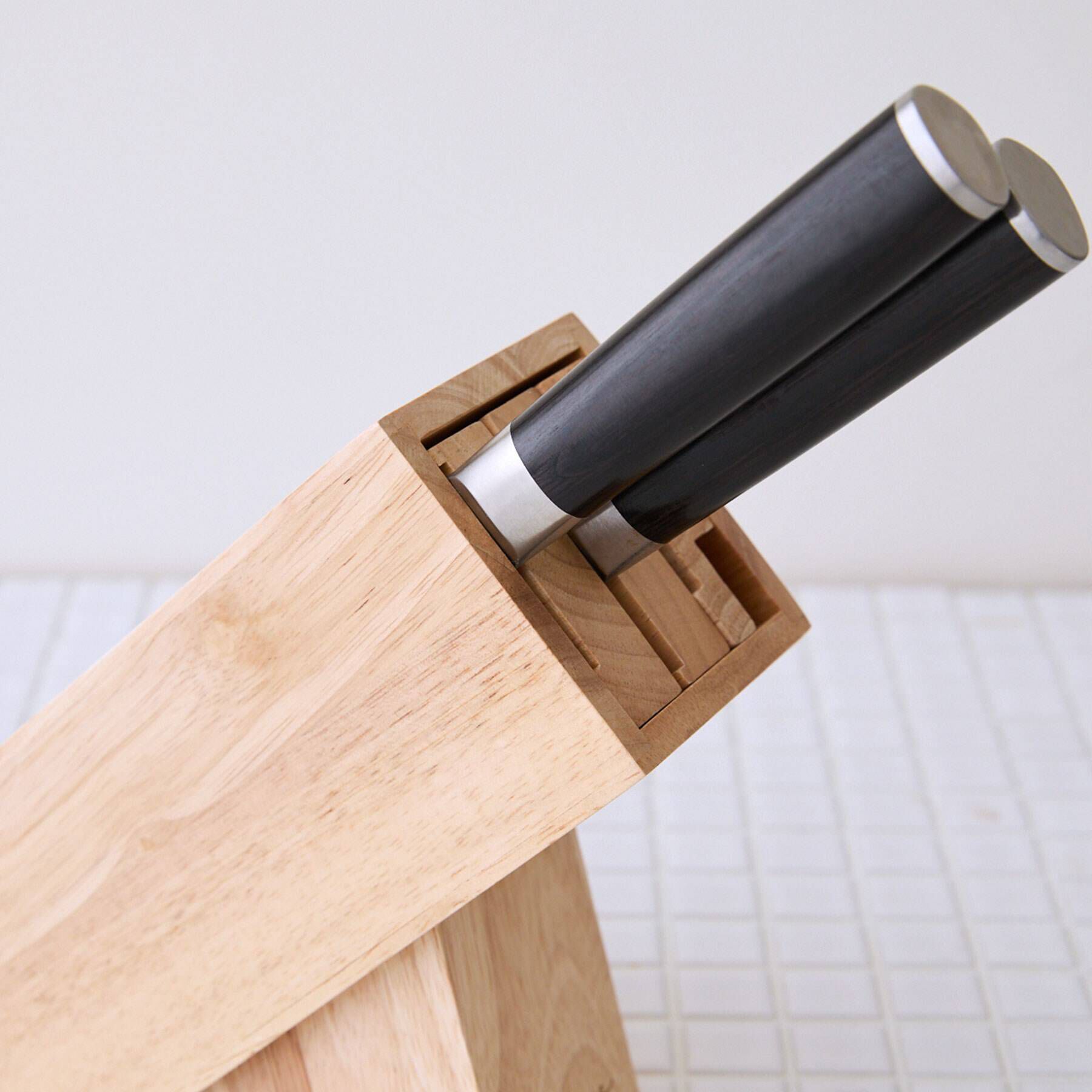 212 KITCHEN STORE「KHS 木製ナイフブロック kai House SELECT 貝印」|食器・キッチングッズ|