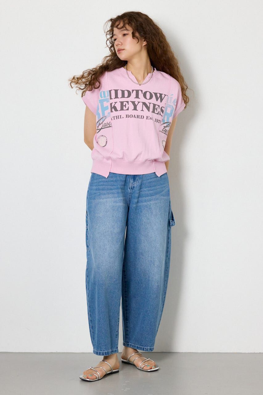 RODEO CROWNS「ドッキングカレッジスキッパースウェット」|Tシャツ・カットソー|