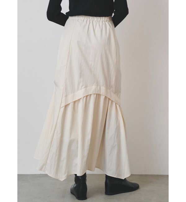 ELENDEEK「ASYME TUCK DESIGN SK」|スカート|