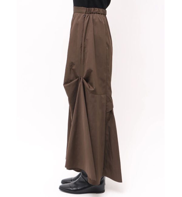 ELENDEEK「ASYME TUCK DESIGN SK」|スカート|