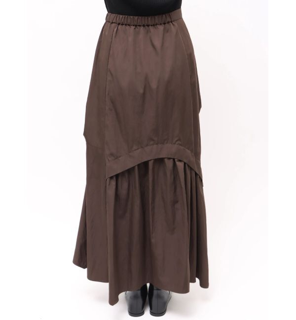 ELENDEEK「ASYME TUCK DESIGN SK」|スカート|