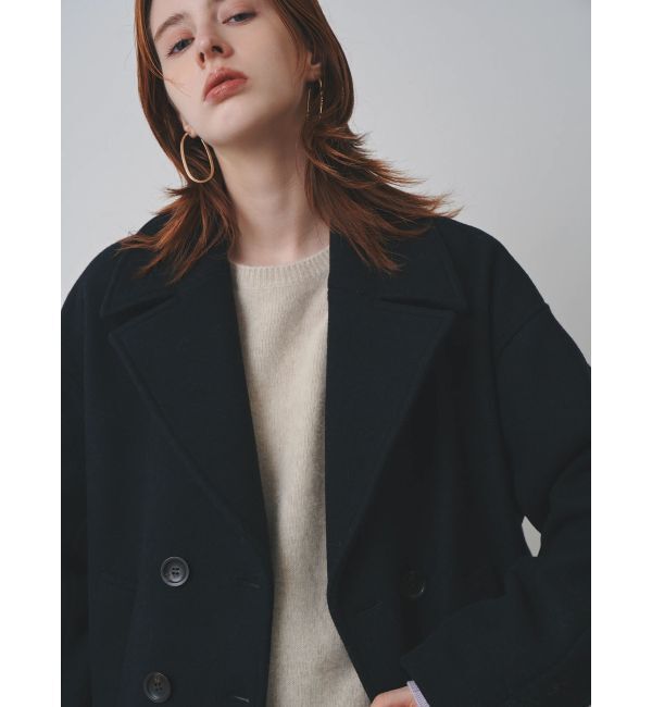 ELENDEEK「BIG COLLAR WOOL CT」|チェスターコート|
