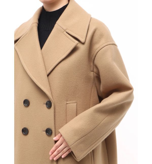 ELENDEEK「BIG COLLAR WOOL CT」|チェスターコート|