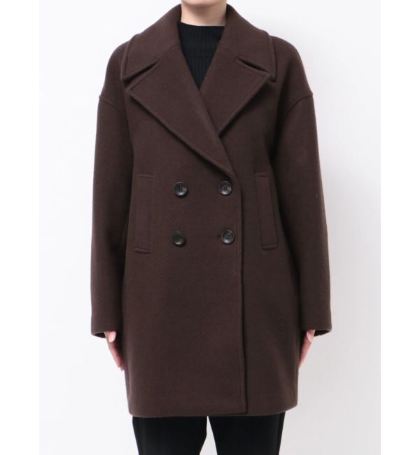ELENDEEK「BIG COLLAR WOOL CT」|チェスターコート|