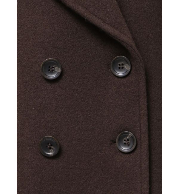 ELENDEEK「BIG COLLAR WOOL CT」|チェスターコート|