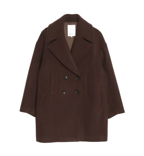 ELENDEEK「BIG COLLAR WOOL CT」|チェスターコート|