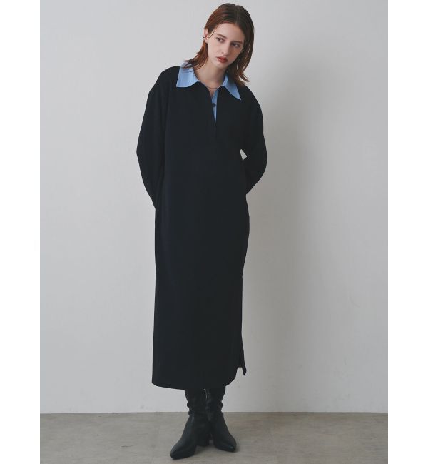 ELENDEEK「BICOLOR POLO OP」|ワンピース|