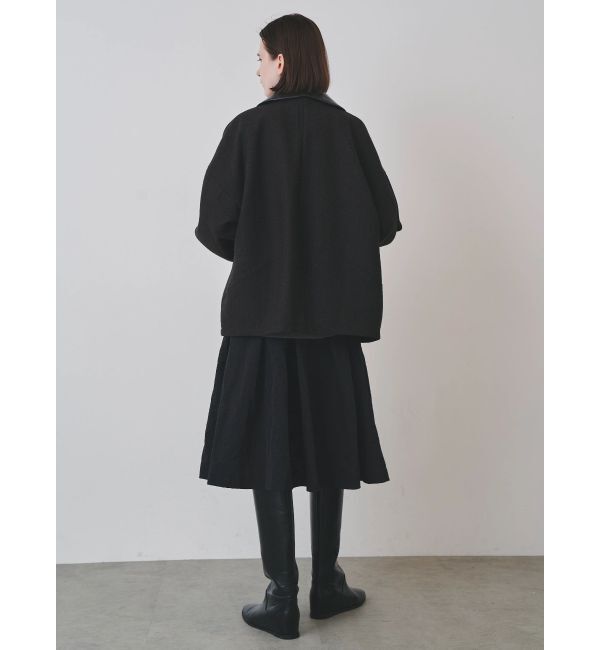 ELENDEEK「RANDOM TUCK MIDI SK」|スカート|
