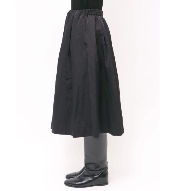 ELENDEEK「RANDOM TUCK MIDI SK」|スカート|