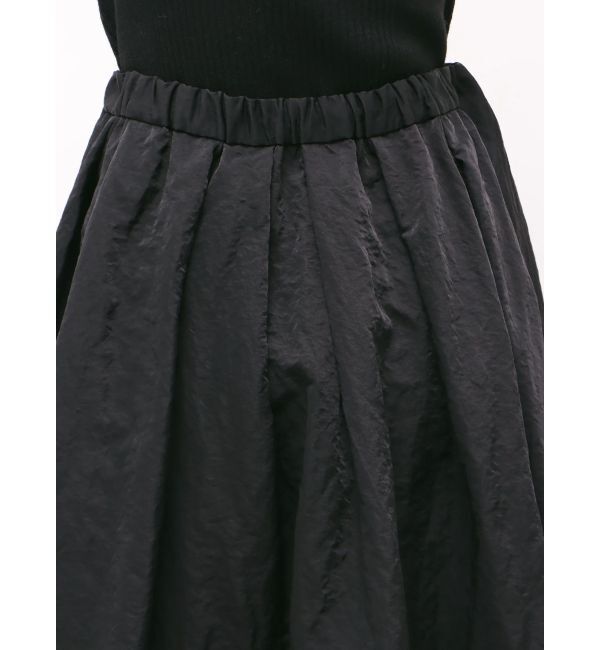 ELENDEEK「RANDOM TUCK MIDI SK」|スカート|