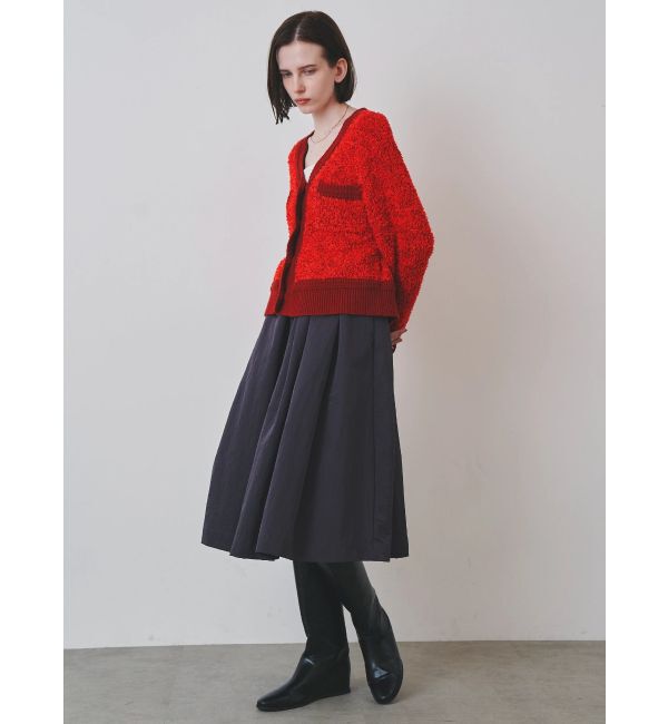 ELENDEEK「RANDOM TUCK MIDI SK」|スカート|