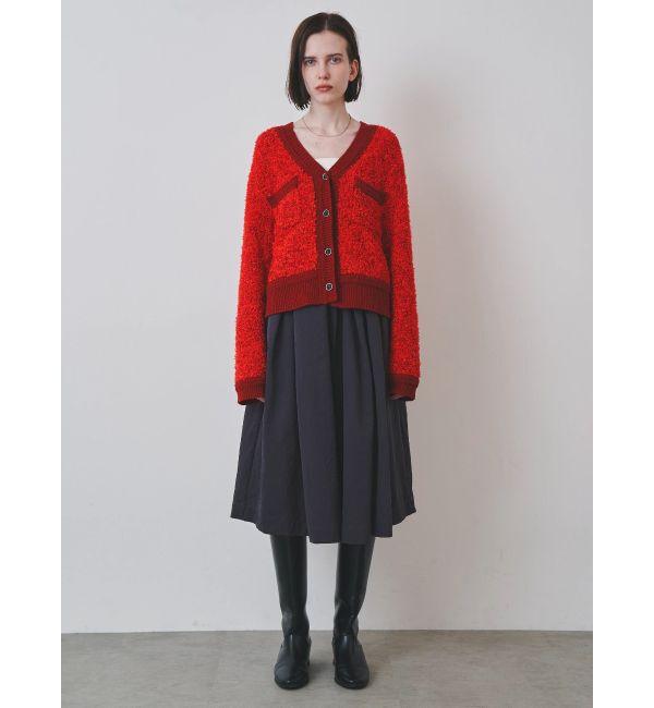 ELENDEEK「RANDOM TUCK MIDI SK」|スカート|