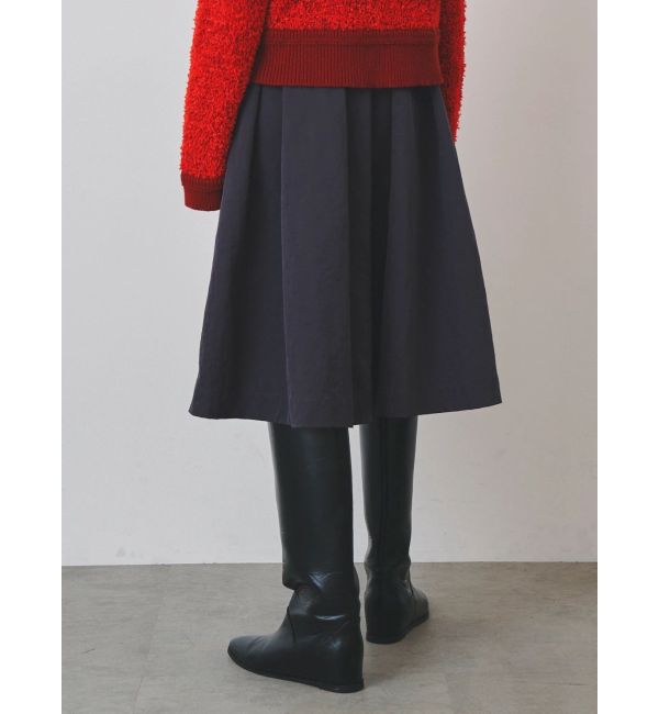 ELENDEEK「RANDOM TUCK MIDI SK」|スカート|