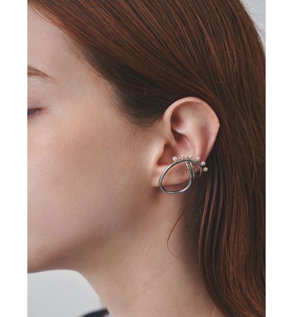 ELENDEEK「ASYMMETRY EAR CUFF」|イヤーカフ|