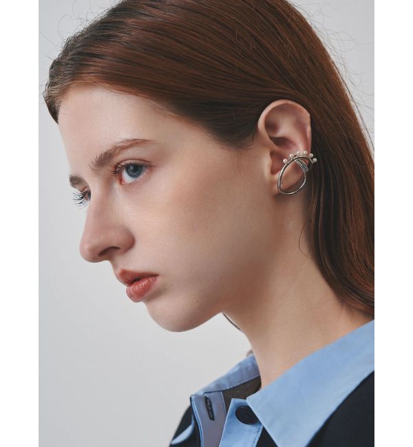 ELENDEEK「ASYMMETRY EAR CUFF」|イヤーカフ|