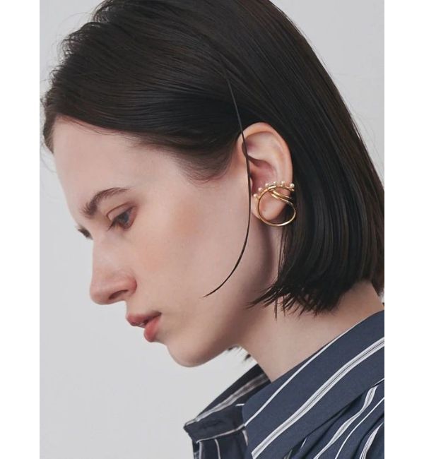 ELENDEEK「ASYMMETRY EAR CUFF」|イヤーカフ|