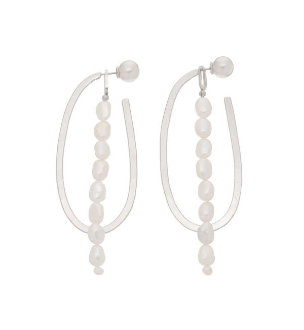 ELENDEEK「2WAY HOOP PEARL PIERCE」|ピアス|