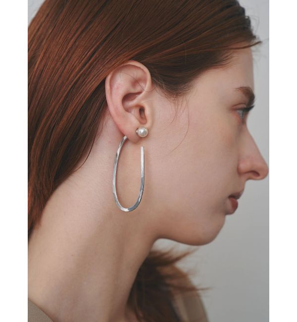 ELENDEEK「2WAY HOOP PEARL PIERCE」|ピアス|