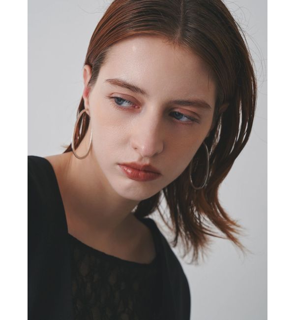 ELENDEEK「2WAY HOOP PEARL PIERCE」|ピアス|