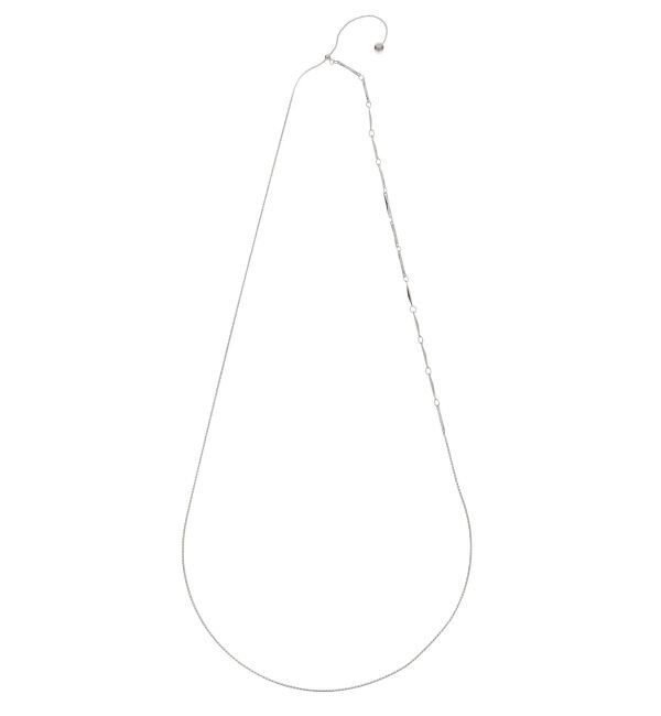ELENDEEK「DESIGN CHAIN SLIDER NECKLACE」|ネックレス|