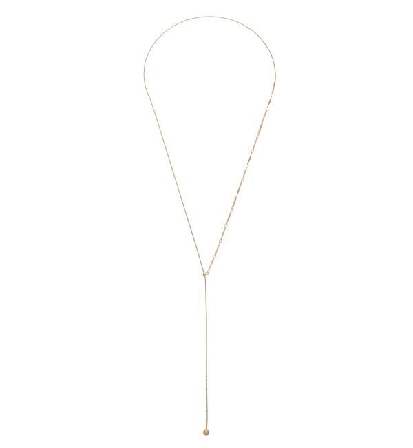 ELENDEEK「DESIGN CHAIN SLIDER NECKLACE」|ネックレス|