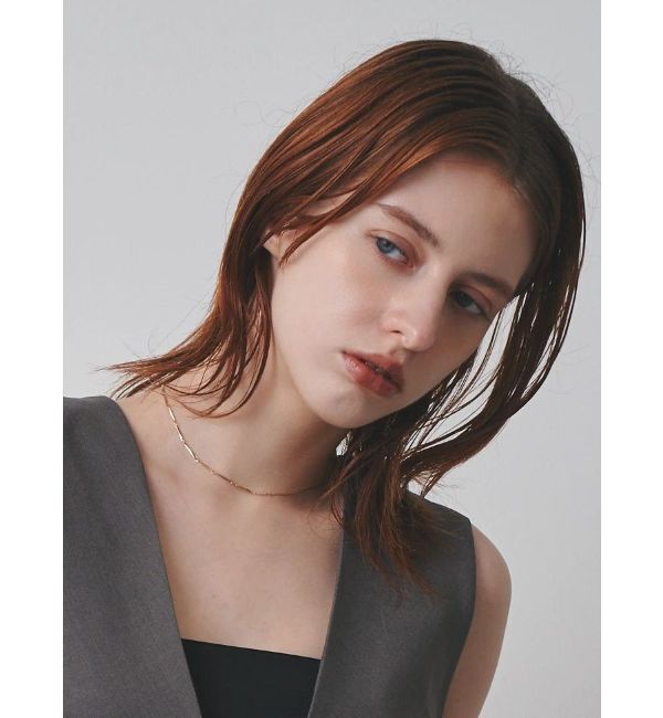 ELENDEEK「DESIGN CHAIN SLIDER NECKLACE」|ネックレス|
