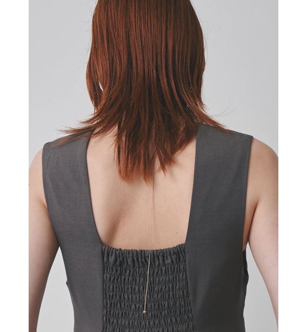 ELENDEEK「DESIGN CHAIN SLIDER NECKLACE」|ネックレス|