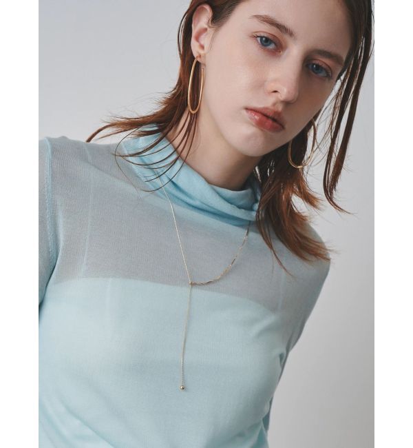 ELENDEEK「DESIGN CHAIN SLIDER NECKLACE」|ネックレス|