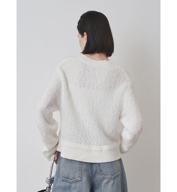 ELENDEEK「TAPE YARN TWEED KT CD」|カーディガン|