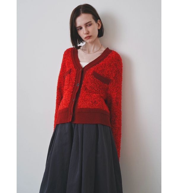 ELENDEEK「TAPE YARN TWEED KT CD」|カーディガン|