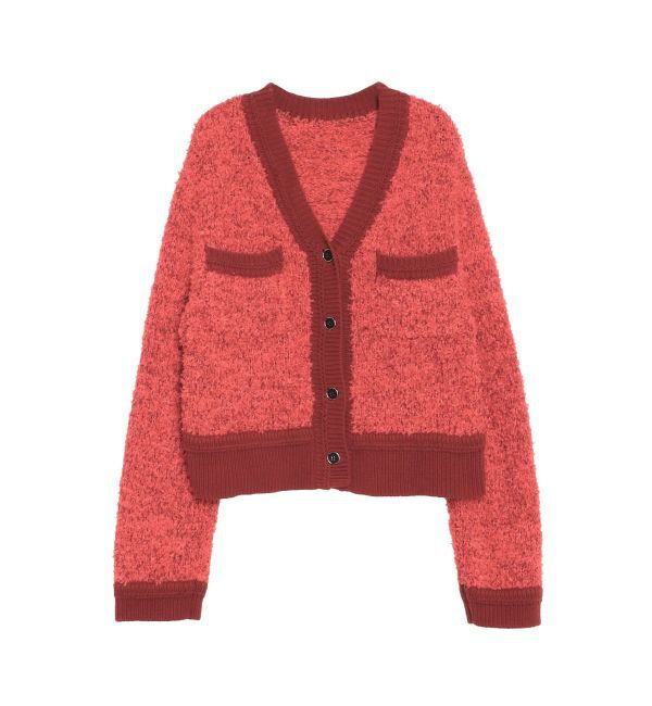 ELENDEEK「TAPE YARN TWEED KT CD」|カーディガン|