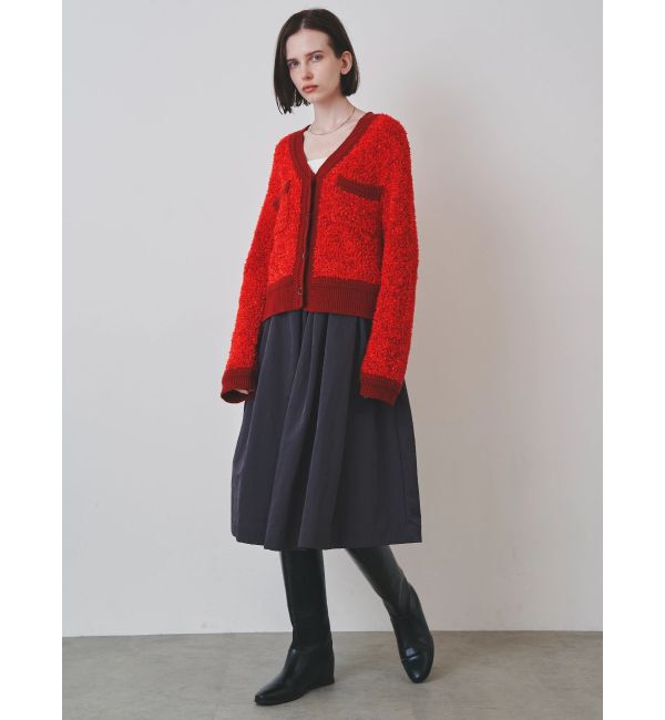 ELENDEEK「TAPE YARN TWEED KT CD」|カーディガン|