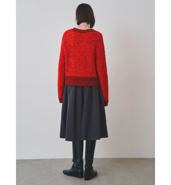 ELENDEEK「TAPE YARN TWEED KT CD」|カーディガン|