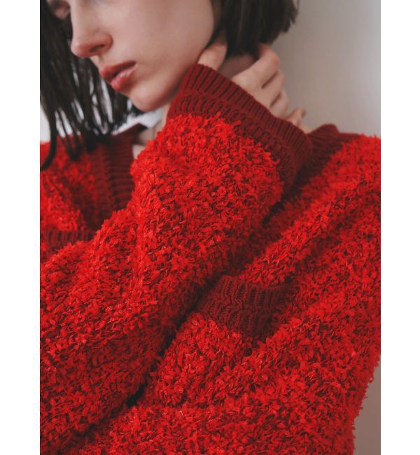 ELENDEEK「TAPE YARN TWEED KT CD」|カーディガン|